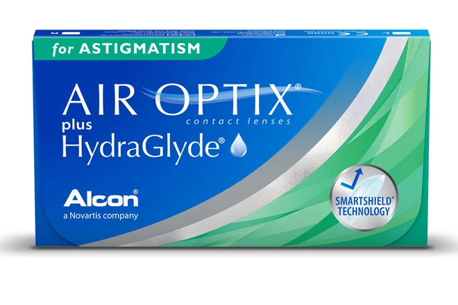Kuva tuotteesta Air Optix plus HydraGlyde for Astigmatism